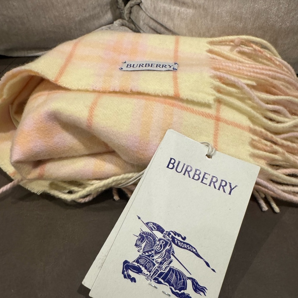 Burberry Sherbert Check Scarf